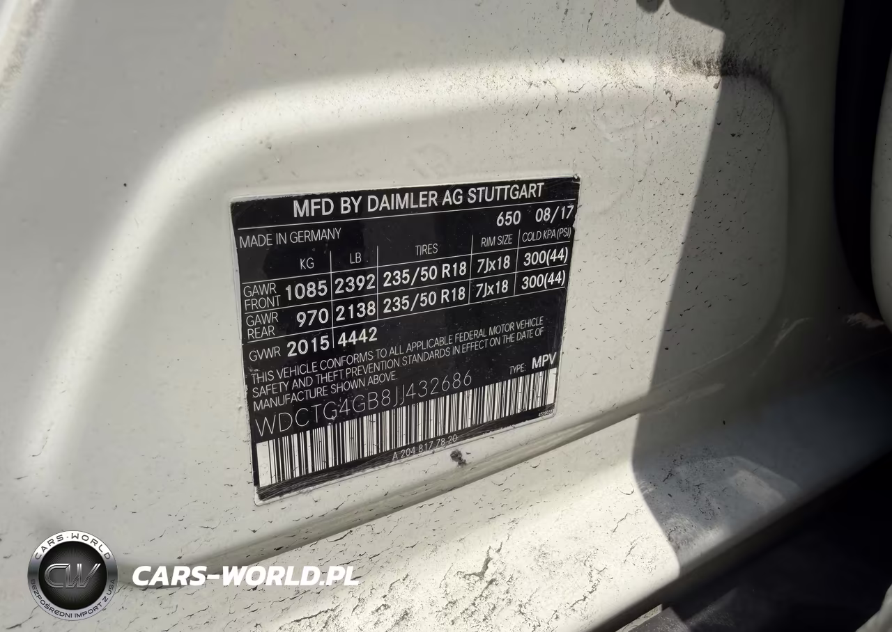 2018 Mercedes-Benz Gla 250 4Matic VIN:WDCTG4GB8JJ432686 - 8