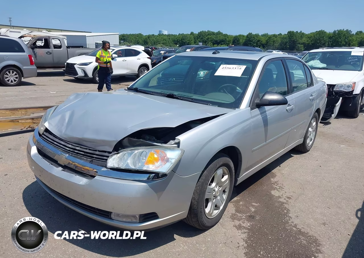 2005 Chevrolet Malibu Lt VIN:1G1ZU54855F118633 - 2
