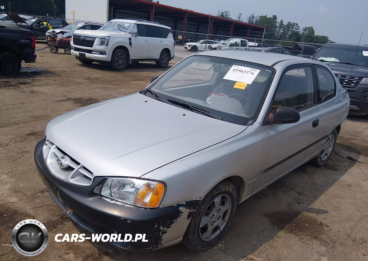2002 Hyundai Accent L VIN:KMHCF35GX2U164933 - 2