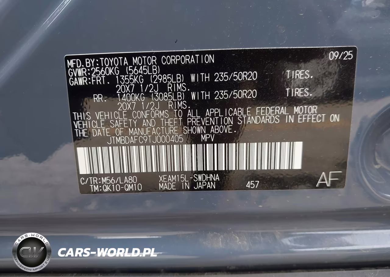 2026 Subaru Solterra Touring Xt Leather VIN:JTMBDAFC9TJ000405 - 9
