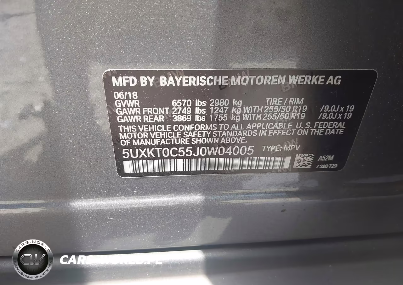 2018 BMW X5 Edrive xDrive40E Iperformance VIN:5UXKT0C55J0W04005 - 9