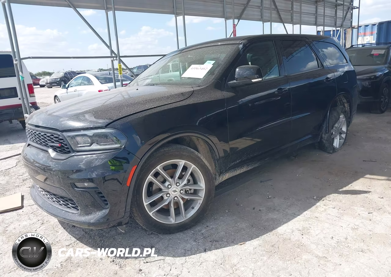 2021 Dodge Durango Gt Plus Awd VIN:1C4RDJDG5MC547228 - 2