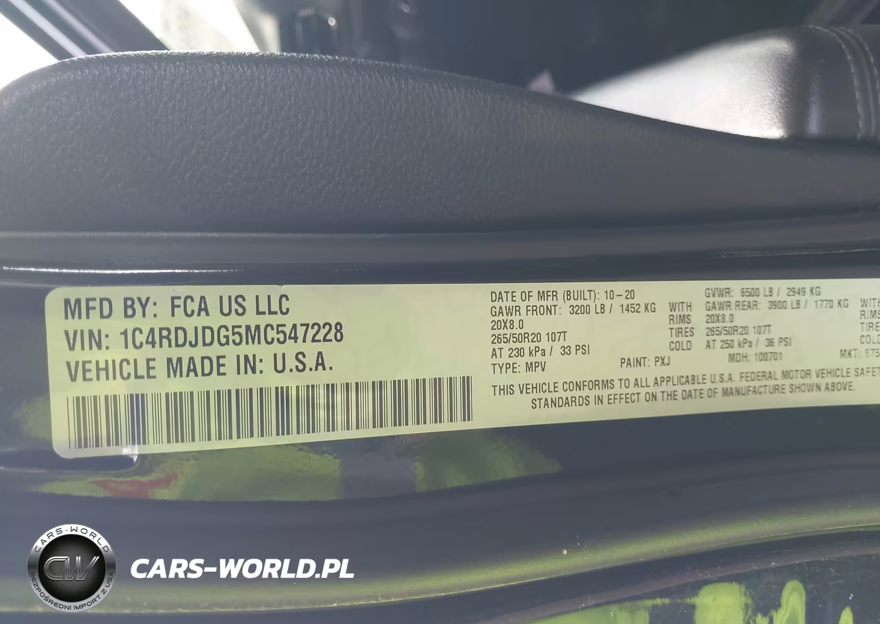 2021 Dodge Durango Gt Plus Awd VIN:1C4RDJDG5MC547228 - 9