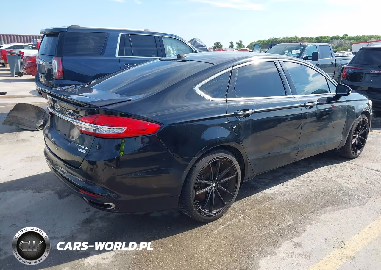 2017 Ford Fusion Titanium VIN:3FA6P0K93HR257690 - 4