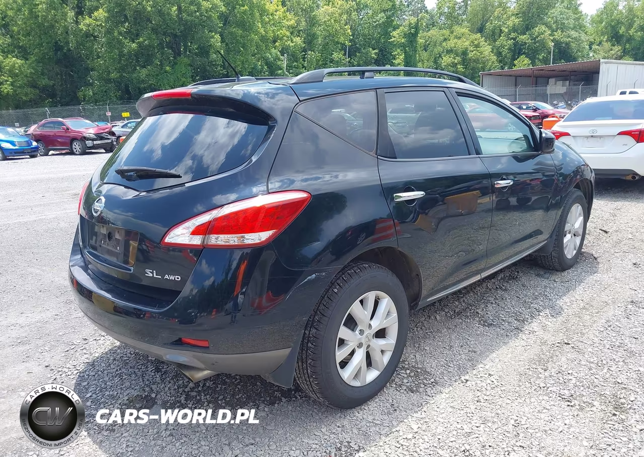 2012 Nissan Murano Sl VIN:JN8AZ1MW1CW218632 - 4