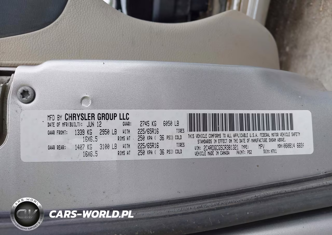 2012 Dodge Grand Caravan Sxt VIN:2C4RDGCG5CR381321 - 9