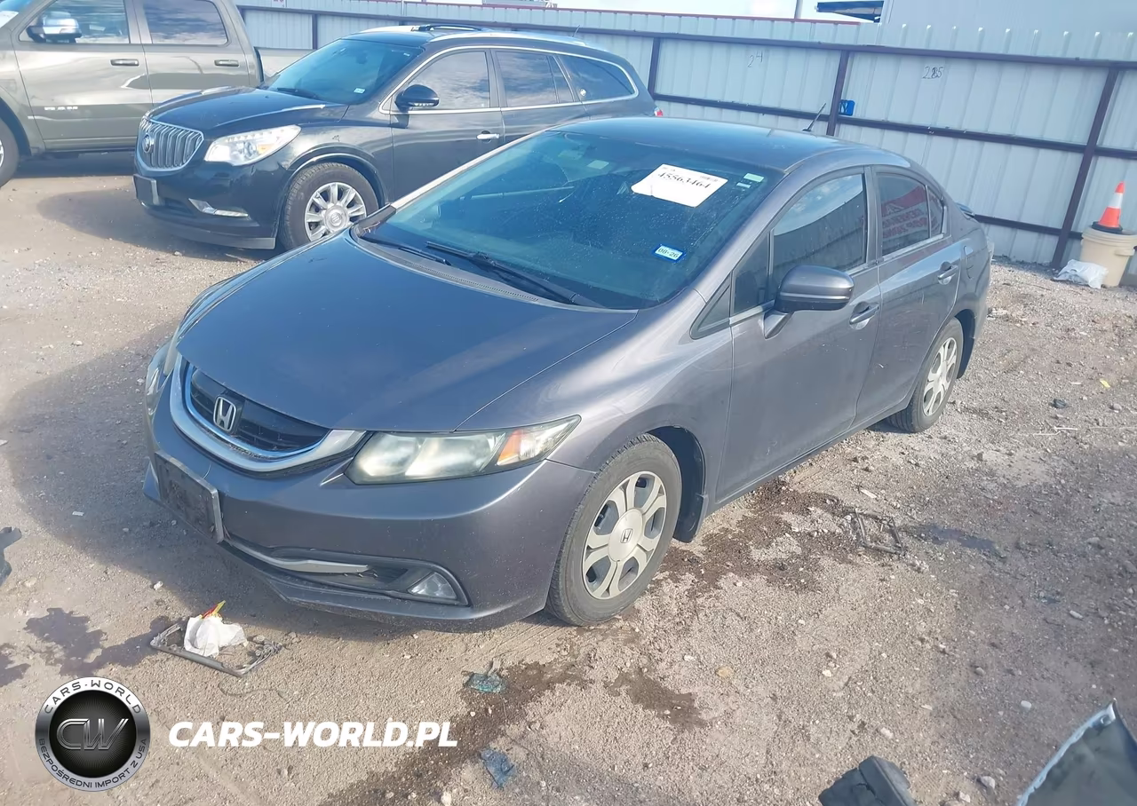 2014 Honda Civic Hybrid VIN:19XFB4F27EE000595 - 2