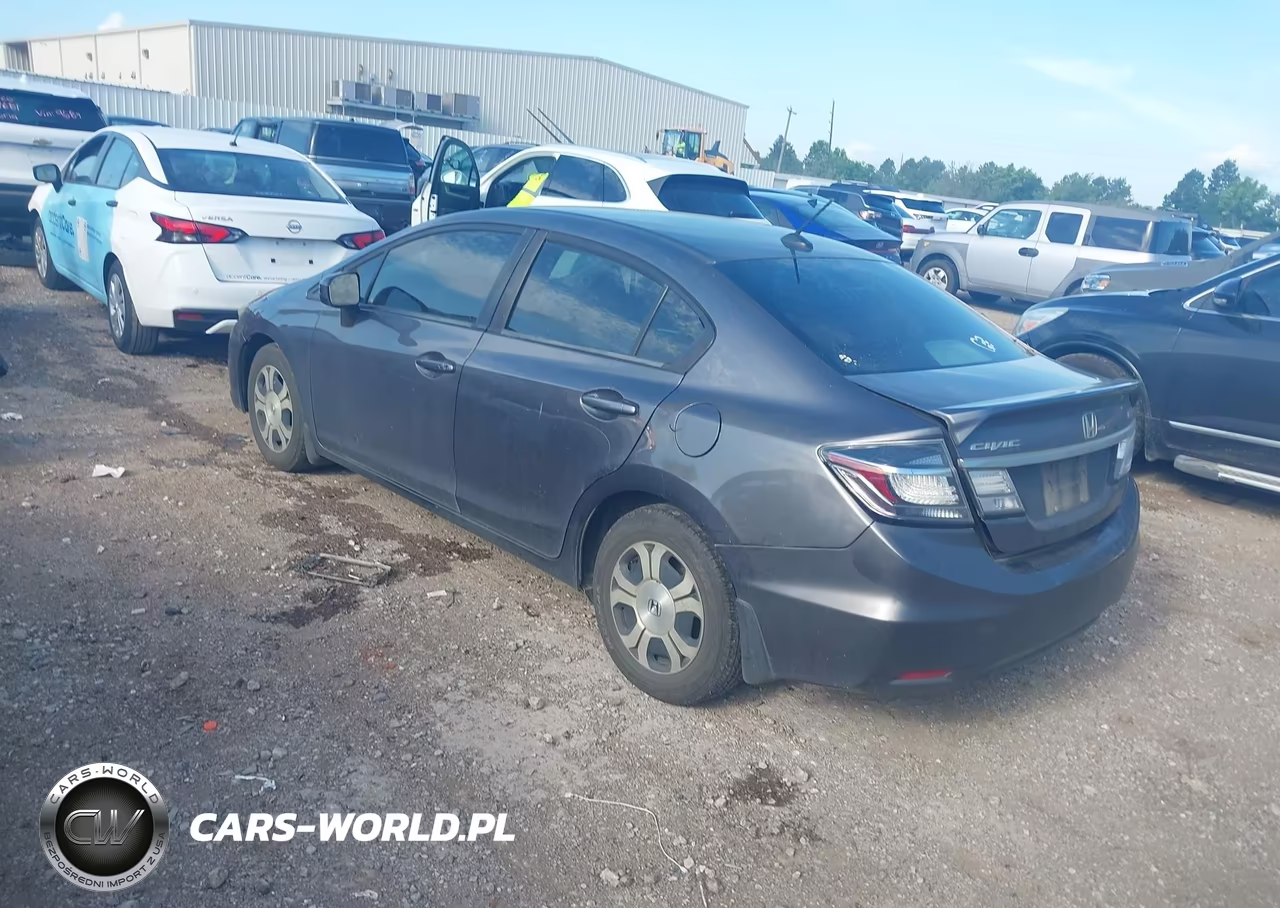 2014 Honda Civic Hybrid VIN:19XFB4F27EE000595 - 3