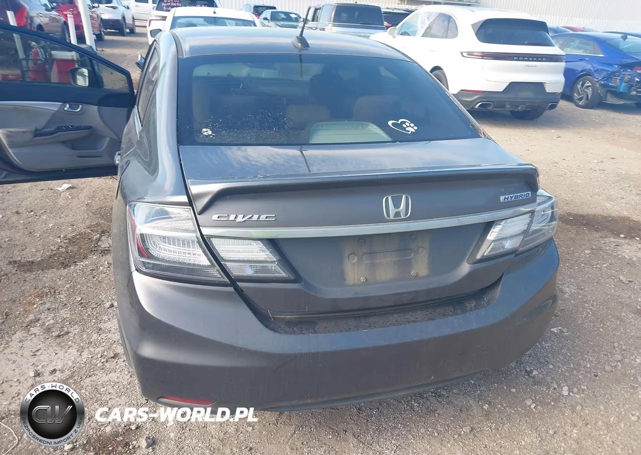 2014 Honda Civic Hybrid VIN:19XFB4F27EE000595 - 6