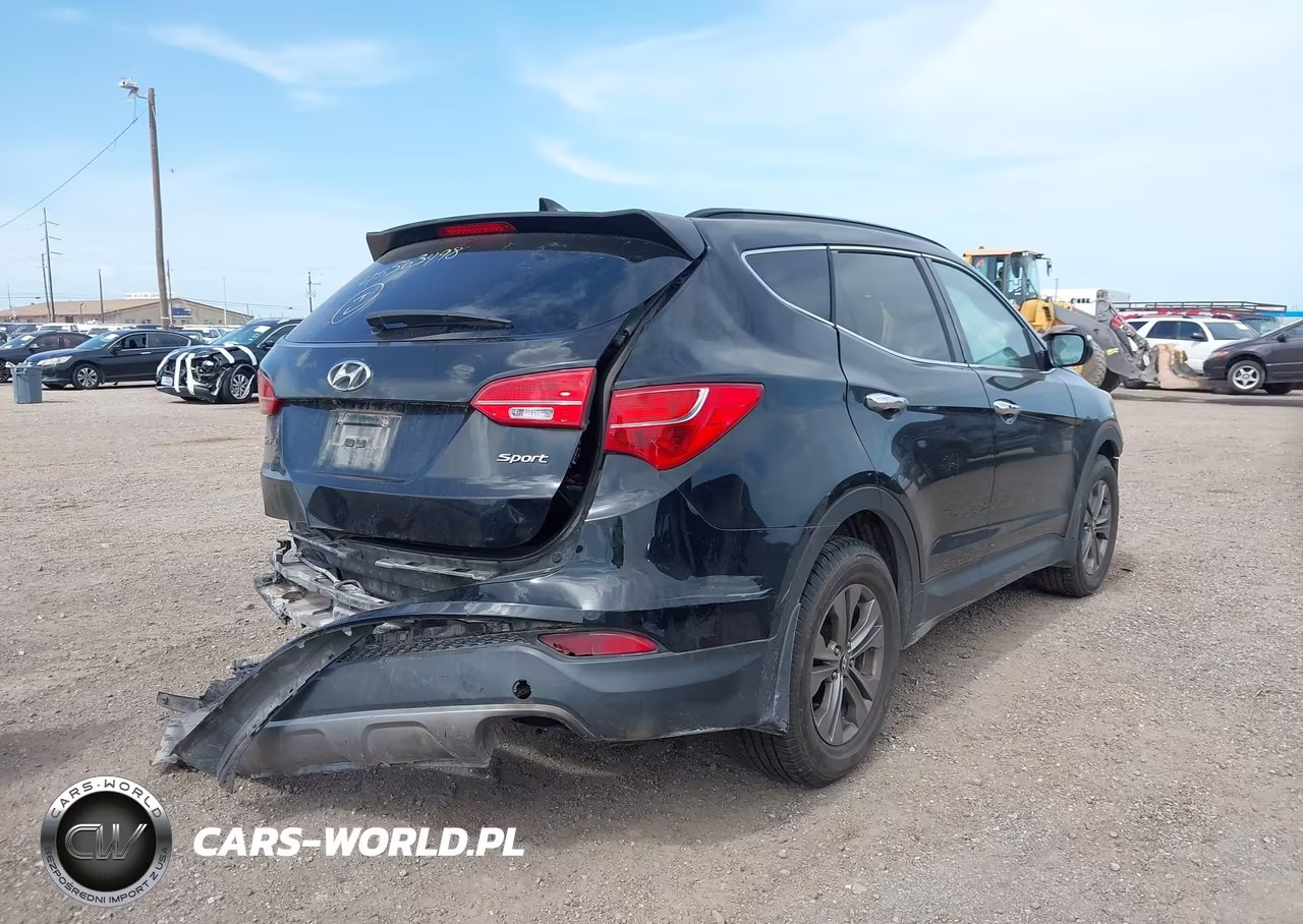 2013 Hyundai Santa Fe Sport VIN:5XYZU3LB7DG092542 - 4