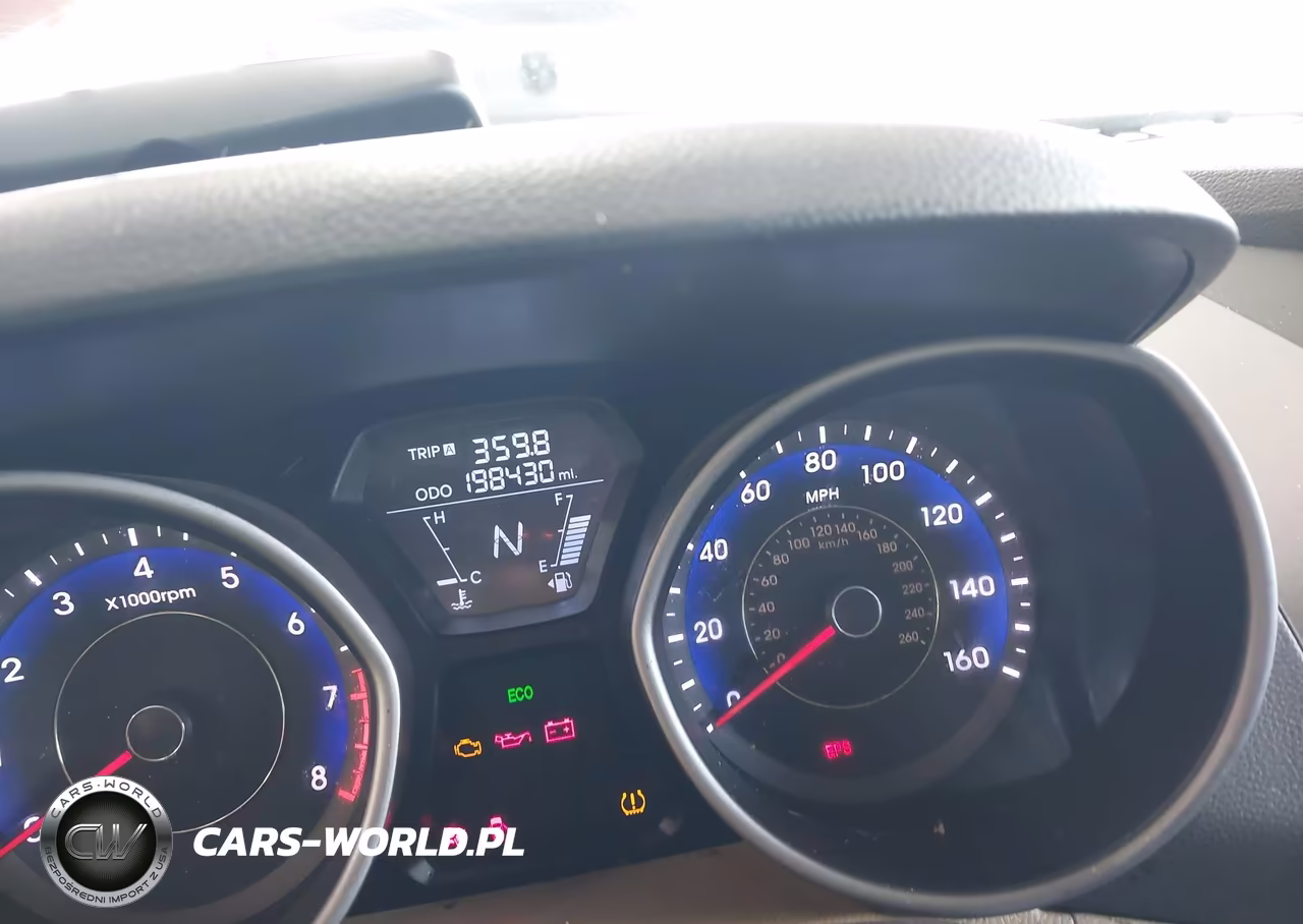2012 Hyundai Elantra Gls (Ulsan Plant) VIN:KMHDH4AE3CU441996 - 15