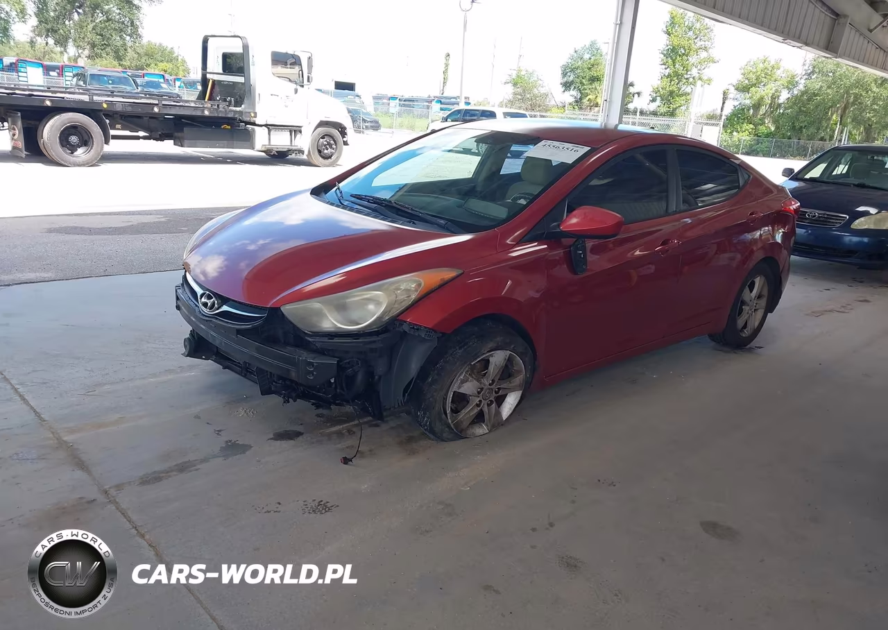 2012 Hyundai Elantra Gls (Ulsan Plant) VIN:KMHDH4AE3CU441996 - 2
