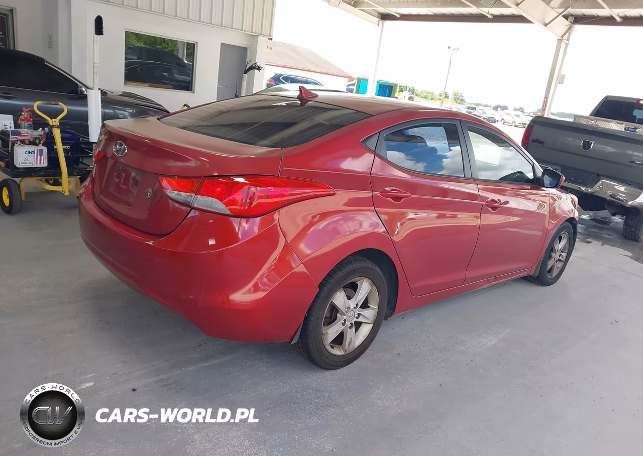 2012 Hyundai Elantra Gls (Ulsan Plant) VIN:KMHDH4AE3CU441996 - 4