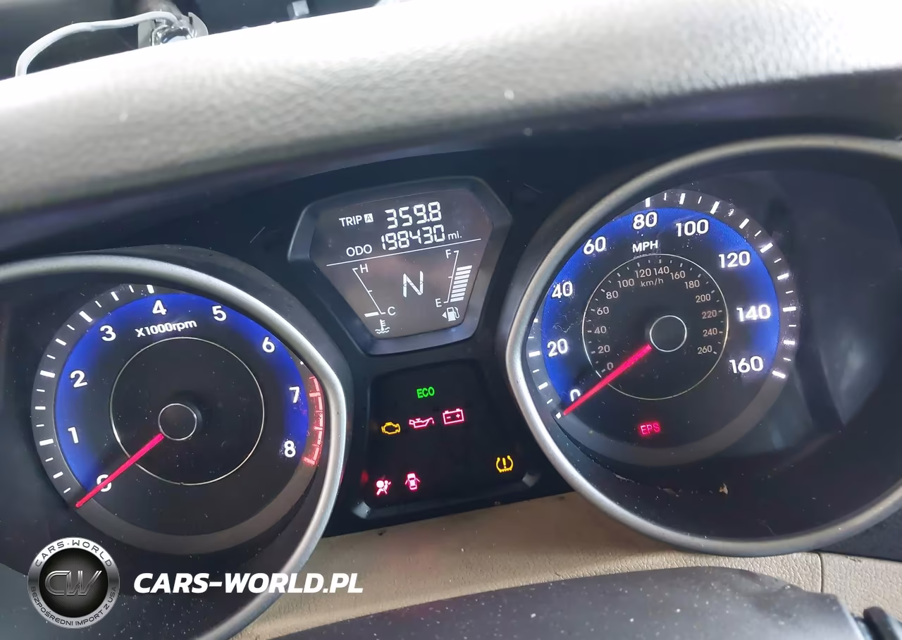 2012 Hyundai Elantra Gls (Ulsan Plant) VIN:KMHDH4AE3CU441996 - 7