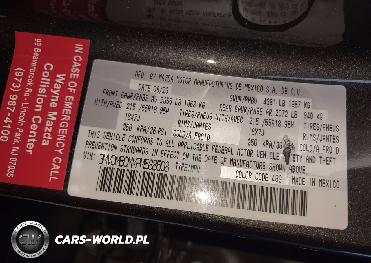 2023 Mazda Cx-30 2.5 S Preferred VIN:3MVDMBCMXPM588608 - 9
