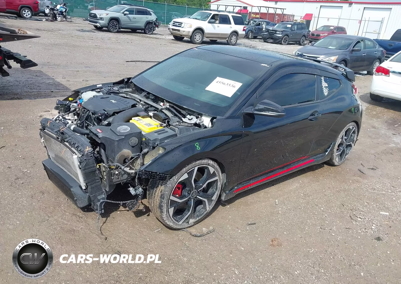 2020 Hyundai Veloster N VIN:KMHT36AH5LU003383 - 2