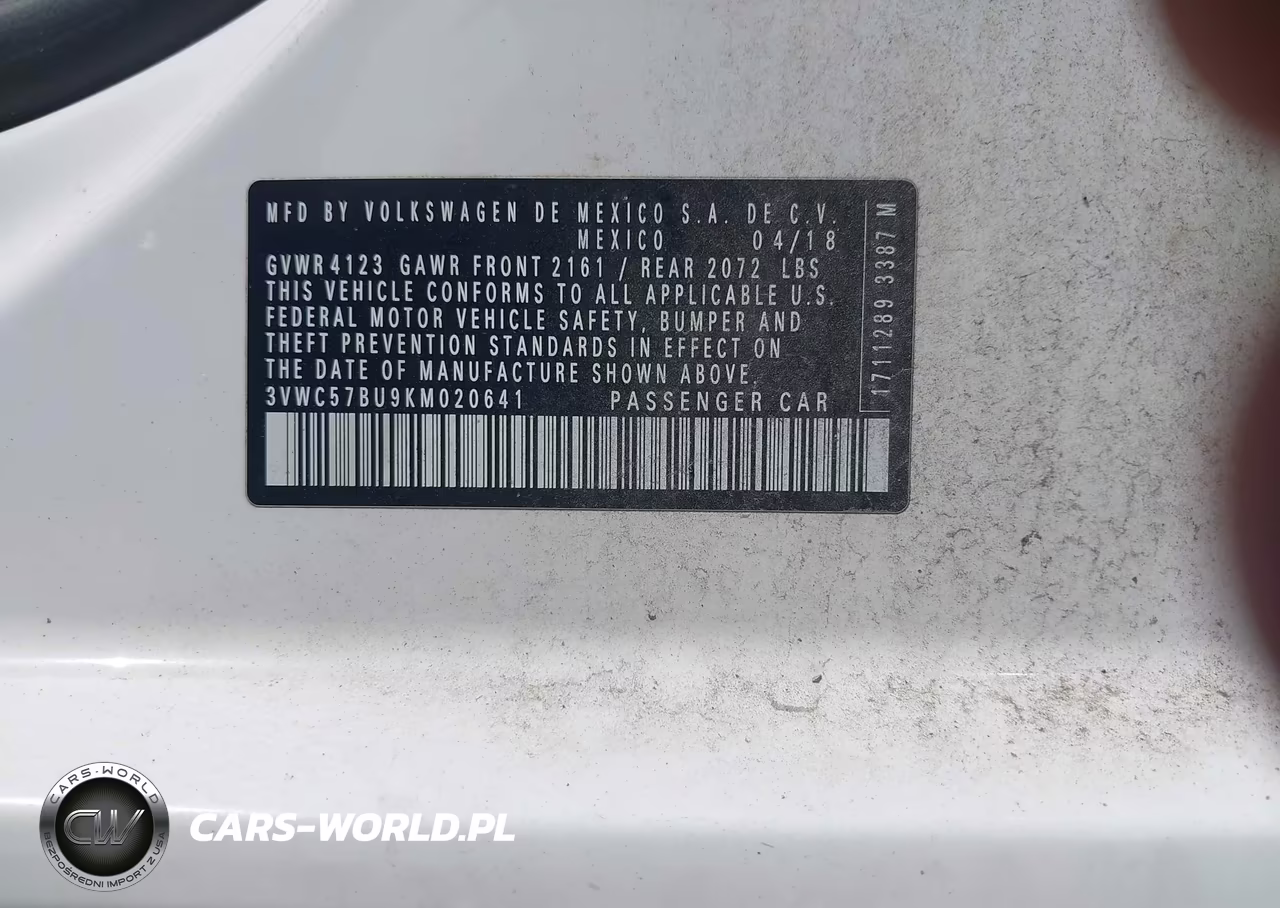 2019 Volkswagen Jetta 1.4T R-Line-1.4T S-1.4T Se VIN:3VWC57BU9KM020641 - 9