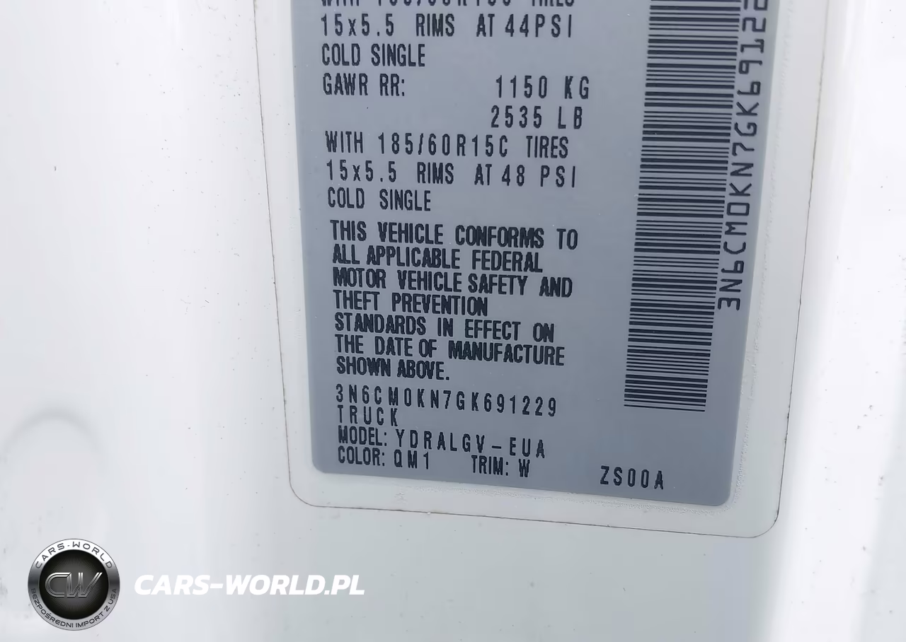 2016 Nissan Nv200 Sv VIN:3N6CM0KN7GK691229 - 9