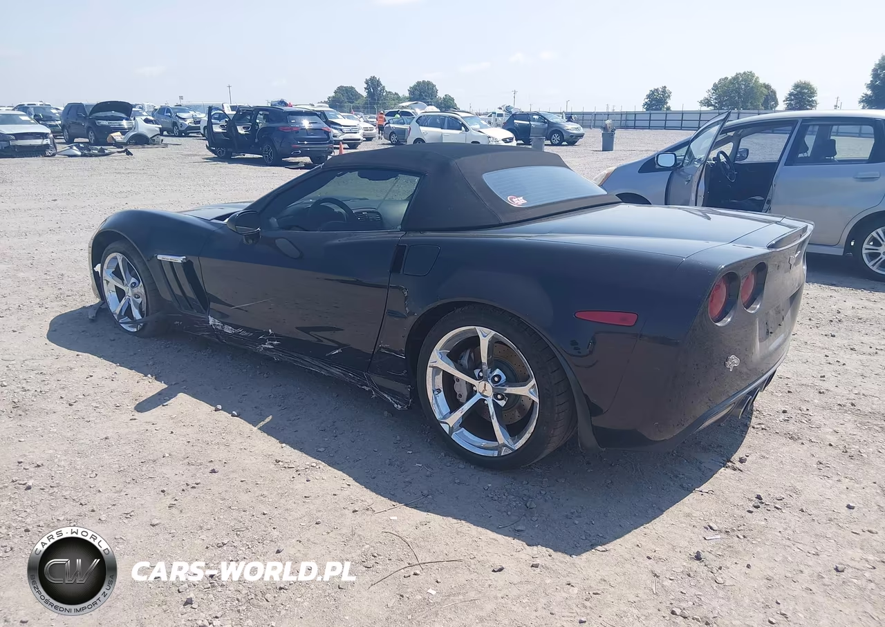 2010 Chevrolet Corvette Grand Sport VIN:1G1YS3DW9A5108823 - 3