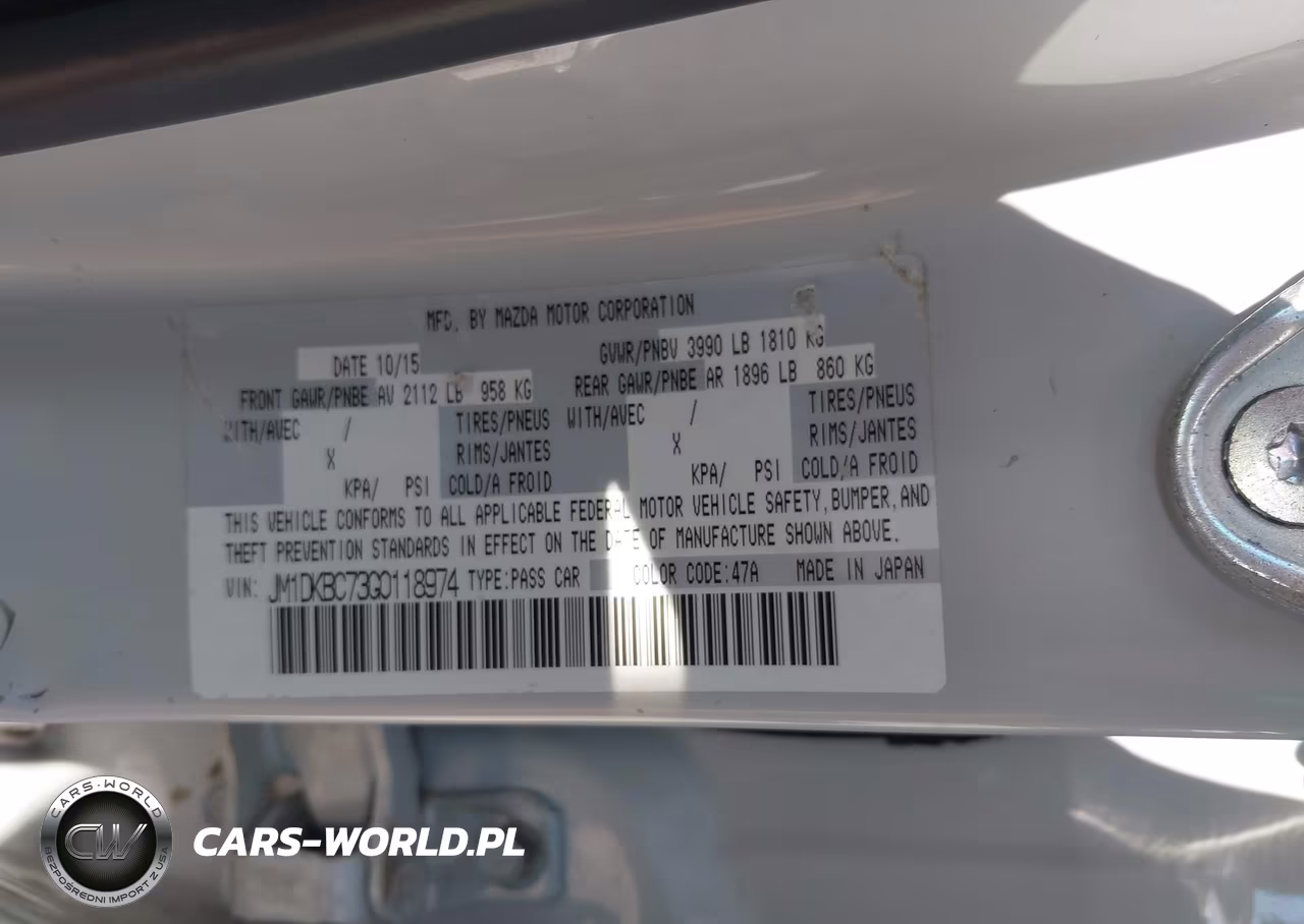 2016 Mazda Cx-3 Touring VIN:JM1DKBC73G0118974 - 9