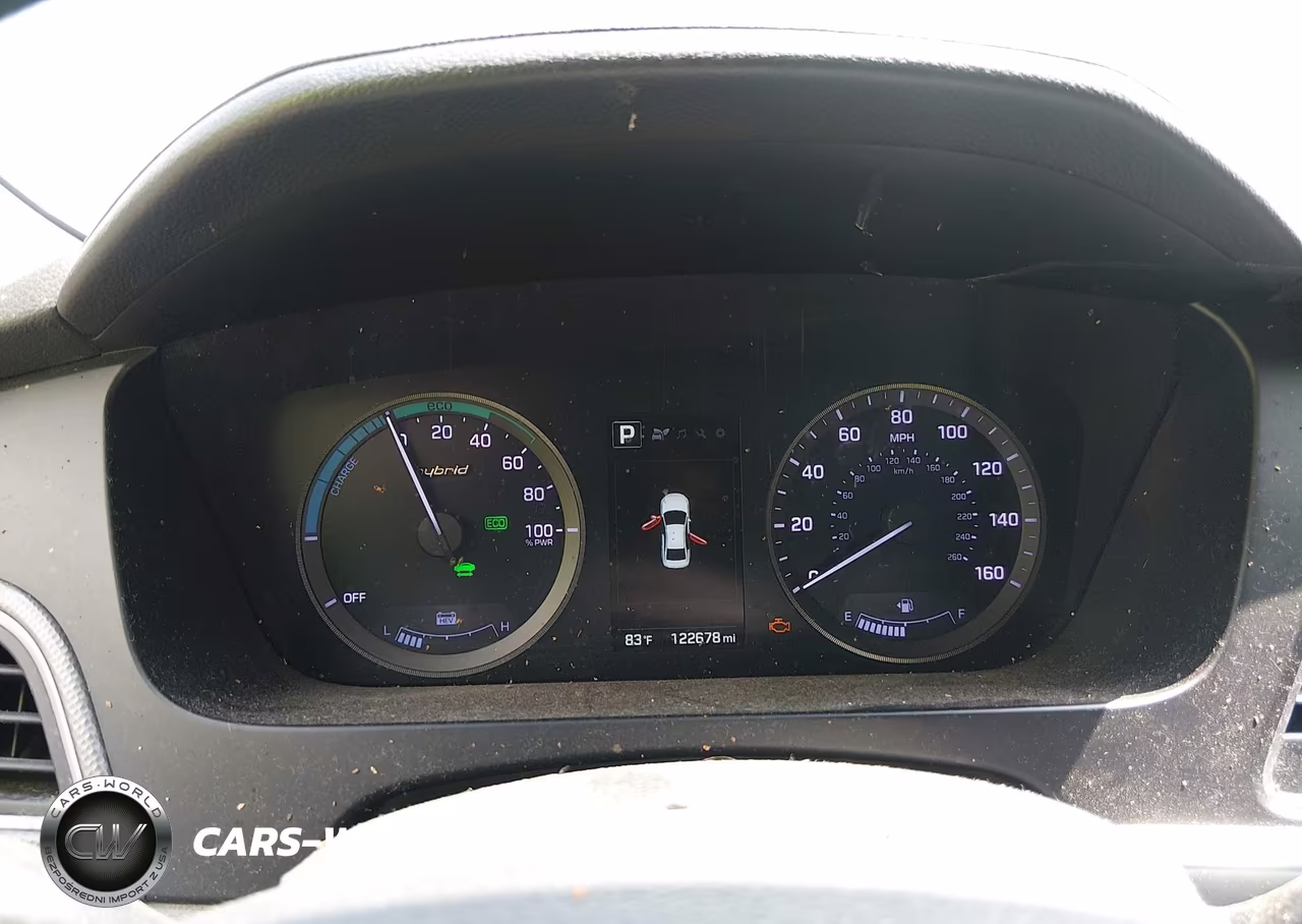 2017 Hyundai Sonata Hybrid Se VIN:KMHE24L11HA048510 - 7