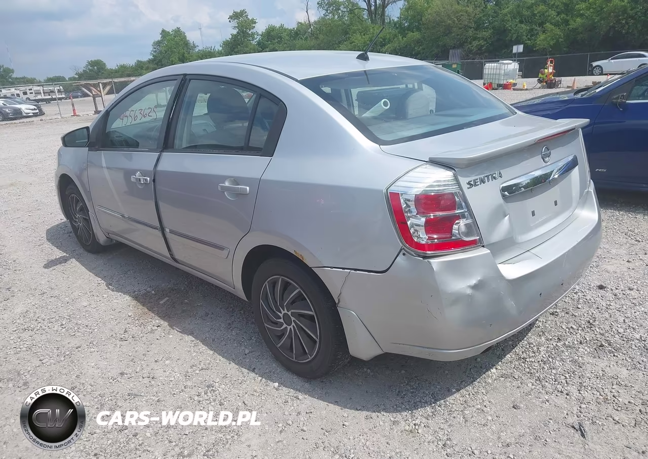 2012 Nissan Sentra 2.0 S VIN:3N1AB6AP1CL706174 - 3