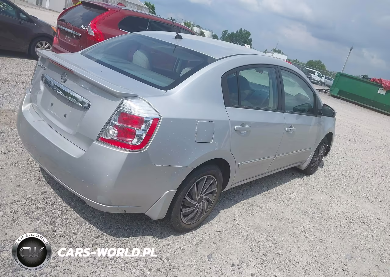2012 Nissan Sentra 2.0 S VIN:3N1AB6AP1CL706174 - 4