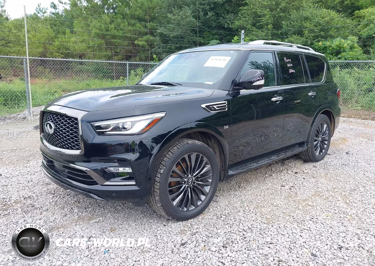 2020 Infiniti Qx80 Luxe VIN:JN8AZ2NF9L9703037 - 2
