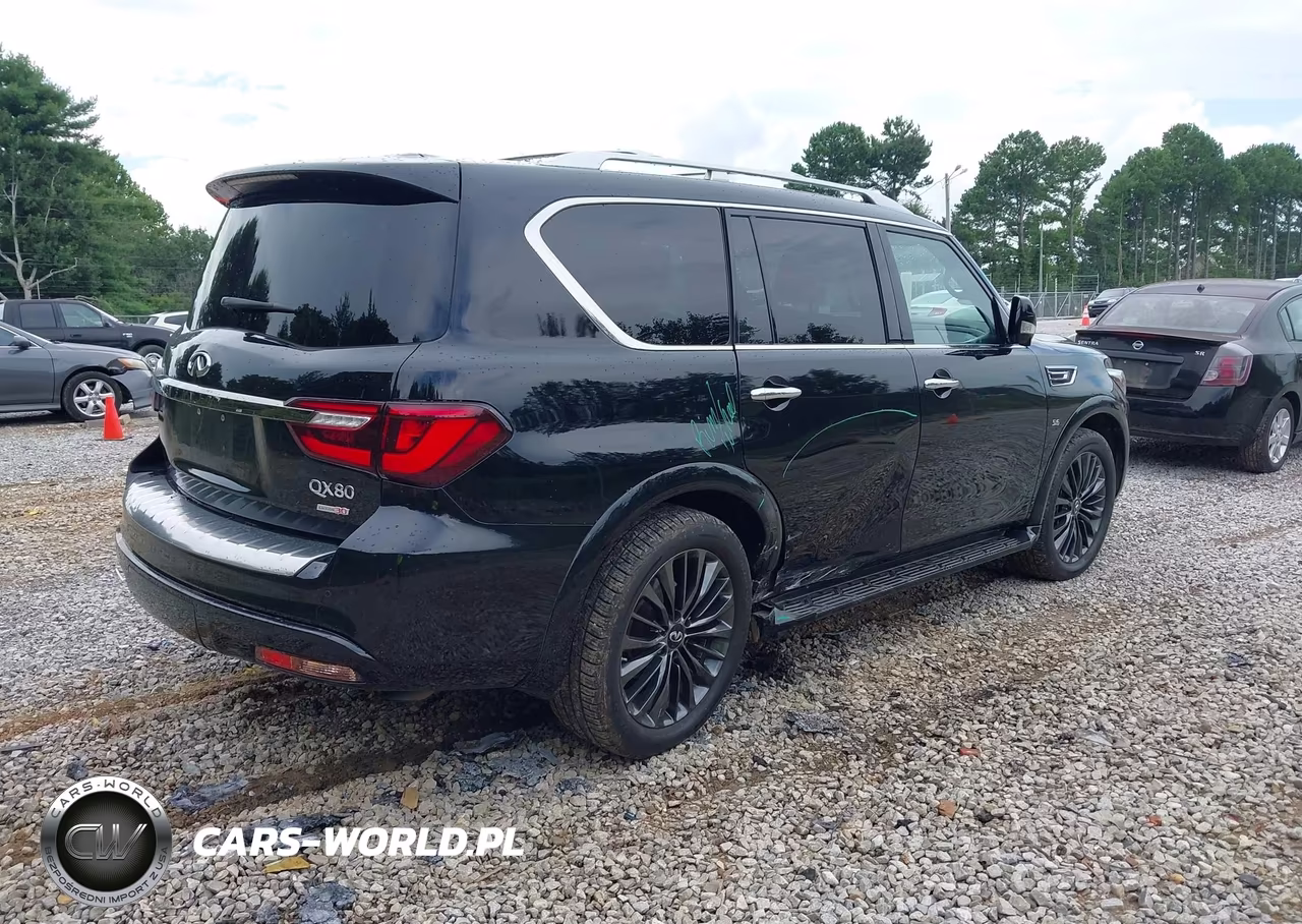 2020 Infiniti Qx80 Luxe VIN:JN8AZ2NF9L9703037 - 4