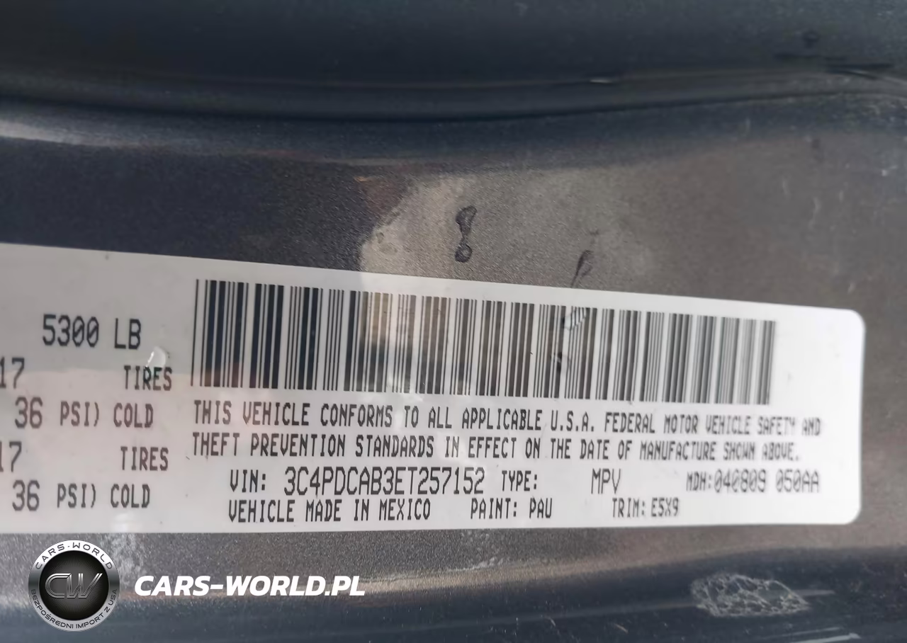 2014 Dodge Journey American Value Pkg VIN:3C4PDCAB3ET257152 - 9