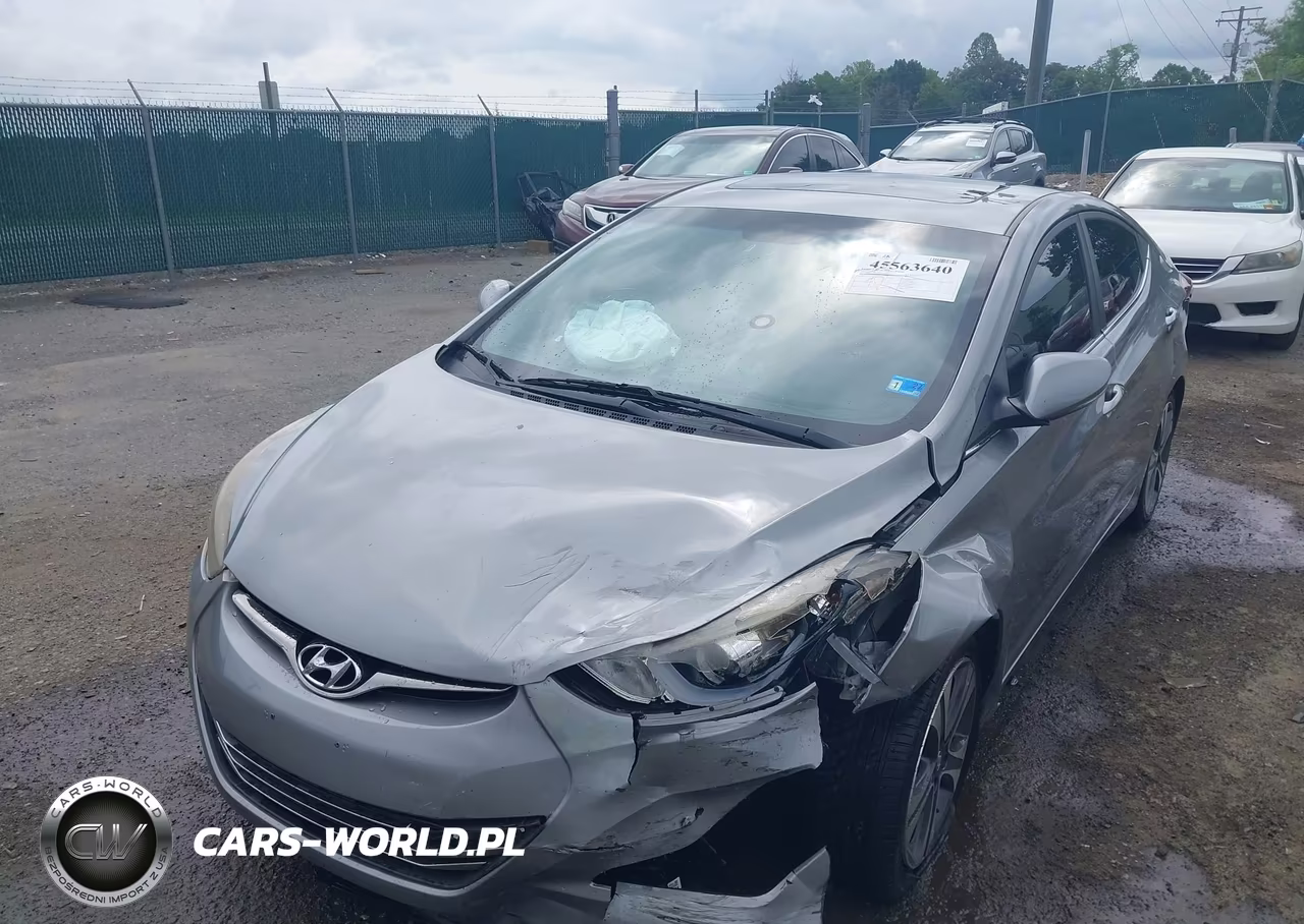 2014 Hyundai Elantra Sport VIN:KMHDH4AH5EU105988 - 6