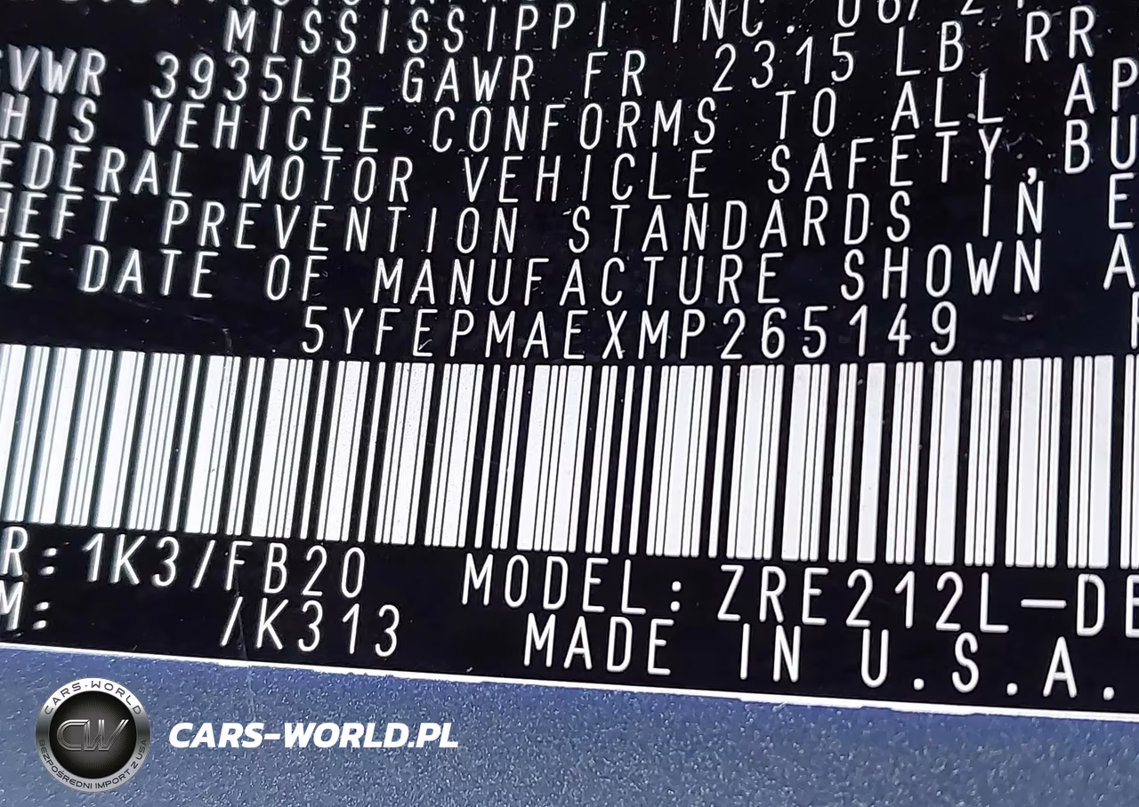 2021 Toyota Corolla Le VIN:5YFEPMAEXMP265149 - 9