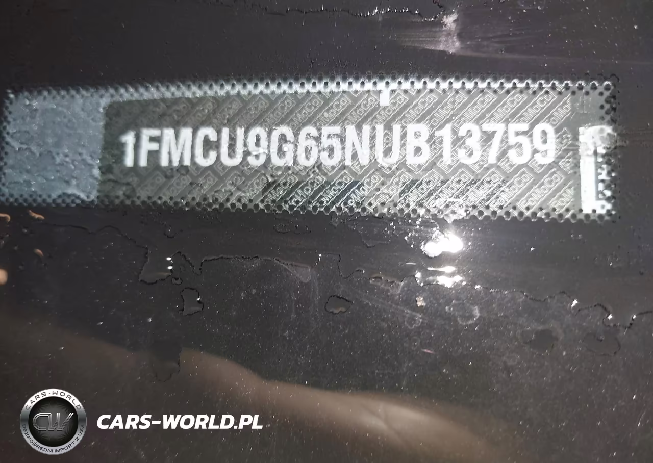 2022 Ford Escape Se VIN:1FMCU9G65NUB13759 - 9