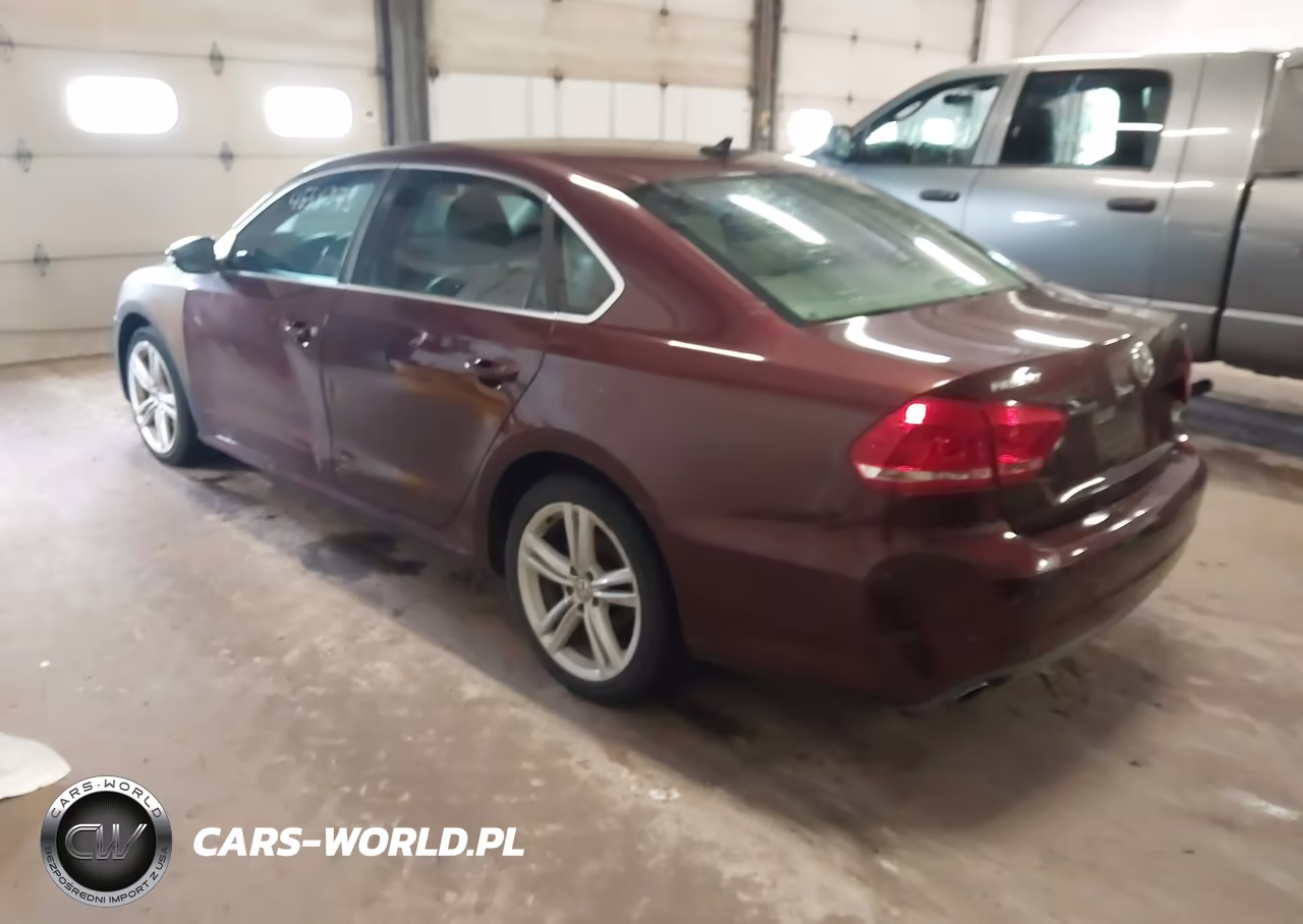 2012 Volkswagen Passat 3.6L V6 Se VIN:1VWBM7A3XCC091955 - 3