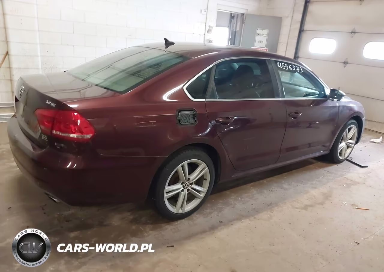2012 Volkswagen Passat 3.6L V6 Se VIN:1VWBM7A3XCC091955 - 4