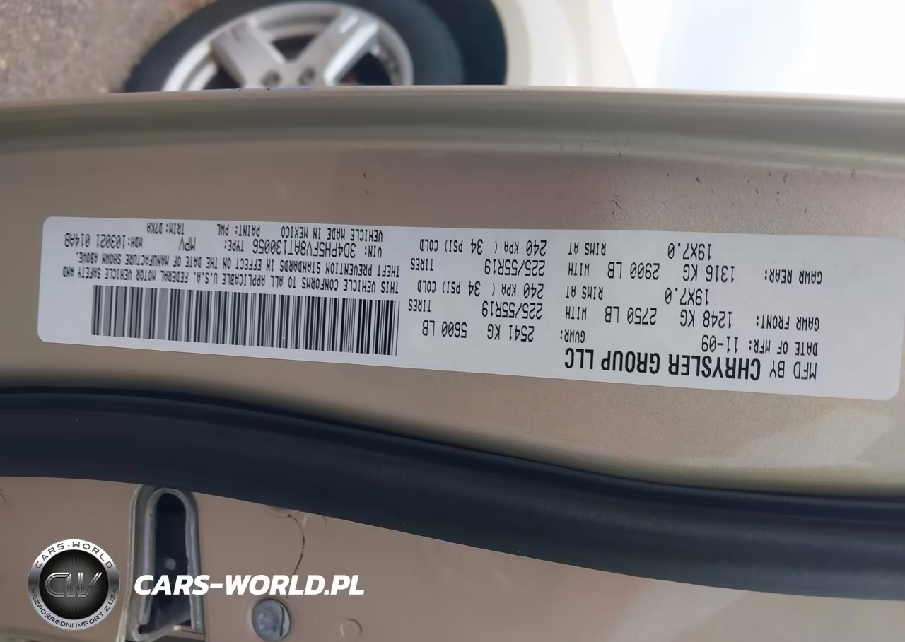 2010 Dodge Journey Sxt VIN:3D4PH5FV8AT130056 - 9