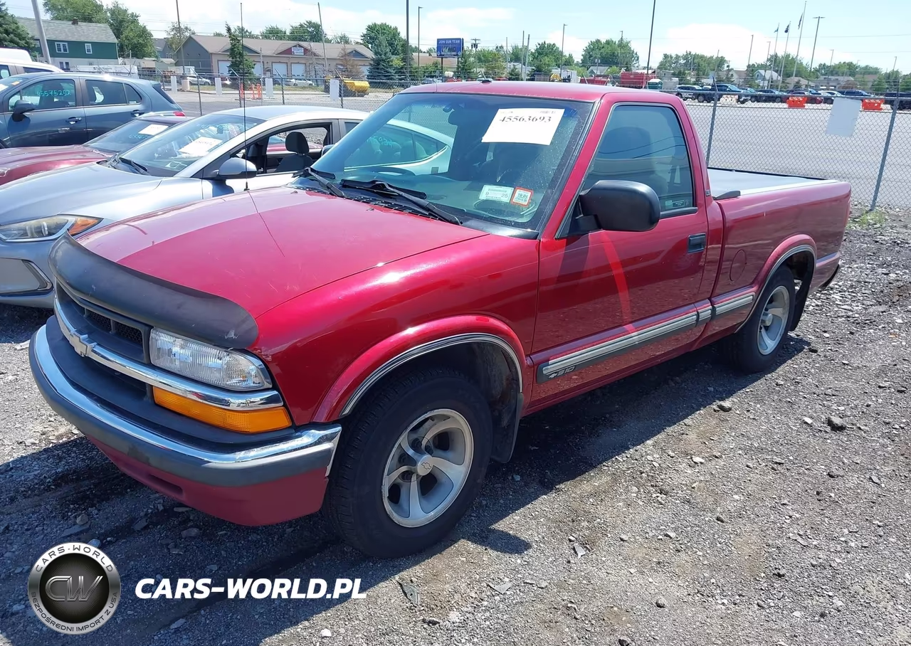 2000 Chevrolet S10 VIN:1GCCS1444YK113640 - 2