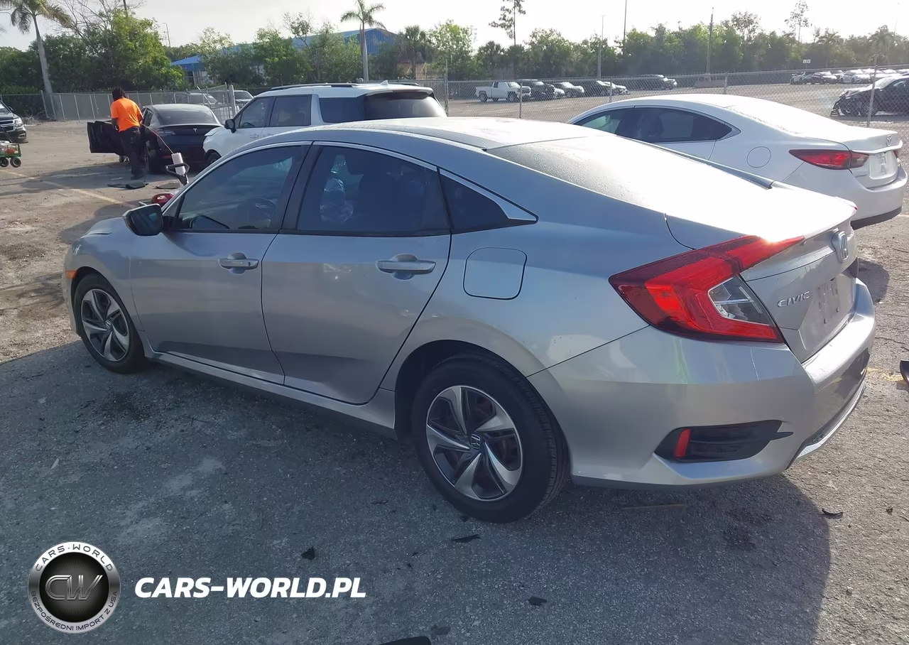 2021 Honda Civic Lx VIN:2HGFC2F65MH544117 - 3