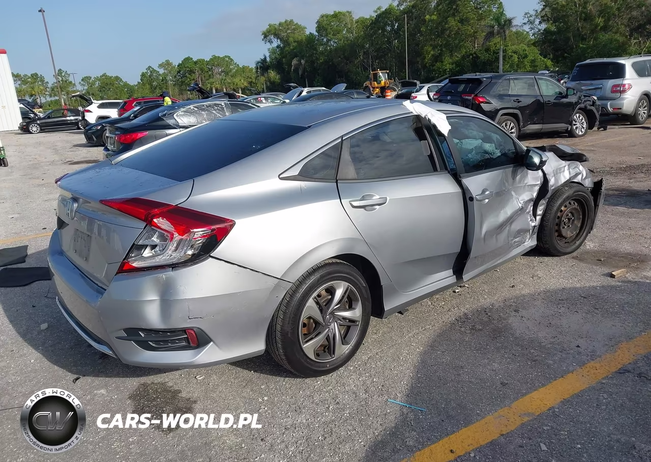 2021 Honda Civic Lx VIN:2HGFC2F65MH544117 - 4