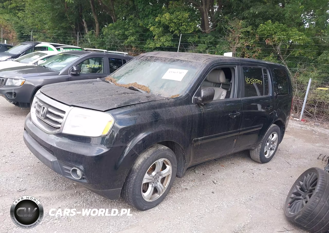 2012 Honda Pilot Ex-L VIN:5FNYF4H67CB045931 - 2