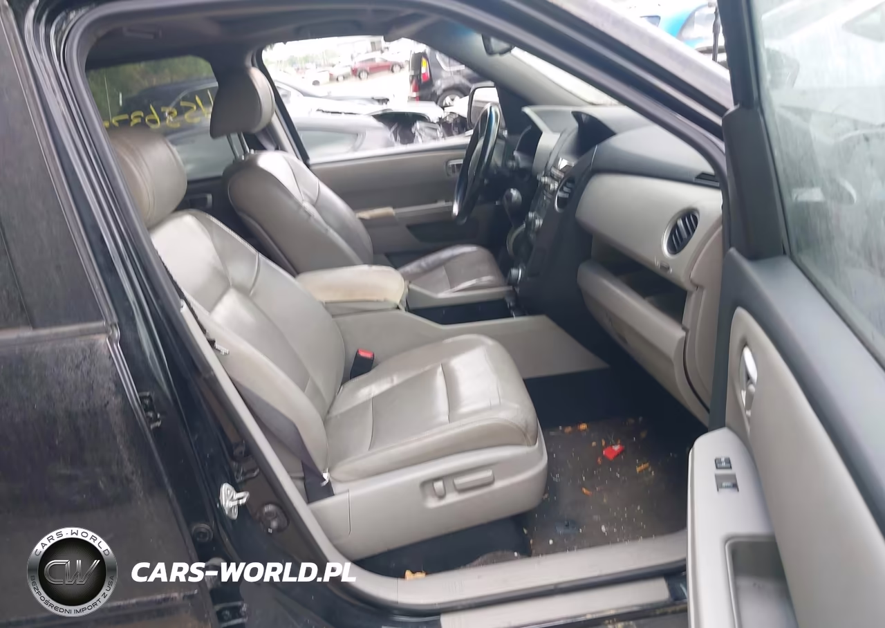 2012 Honda Pilot Ex-L VIN:5FNYF4H67CB045931 - 5