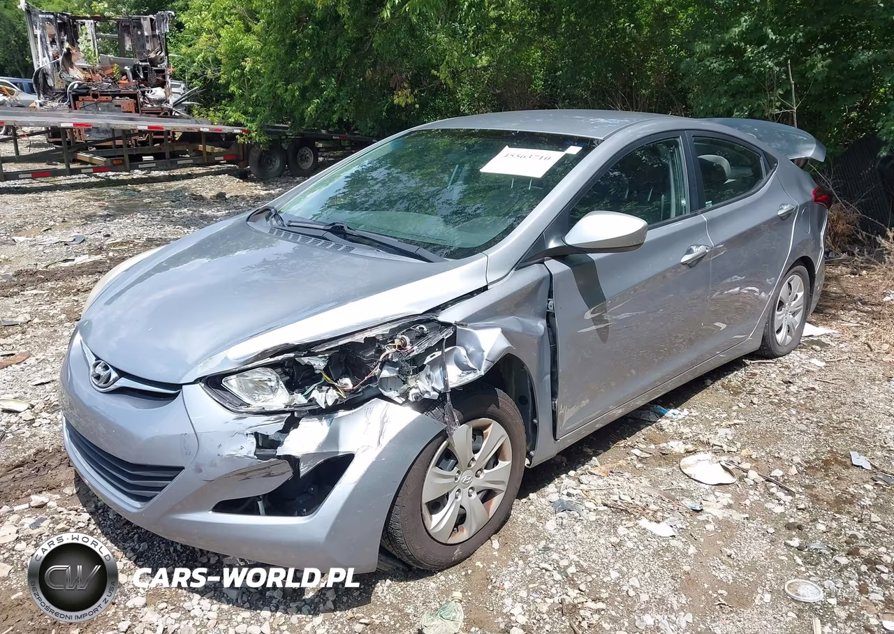 2016 Hyundai Elantra Se VIN:5NPDH4AE7GH738936 - 2