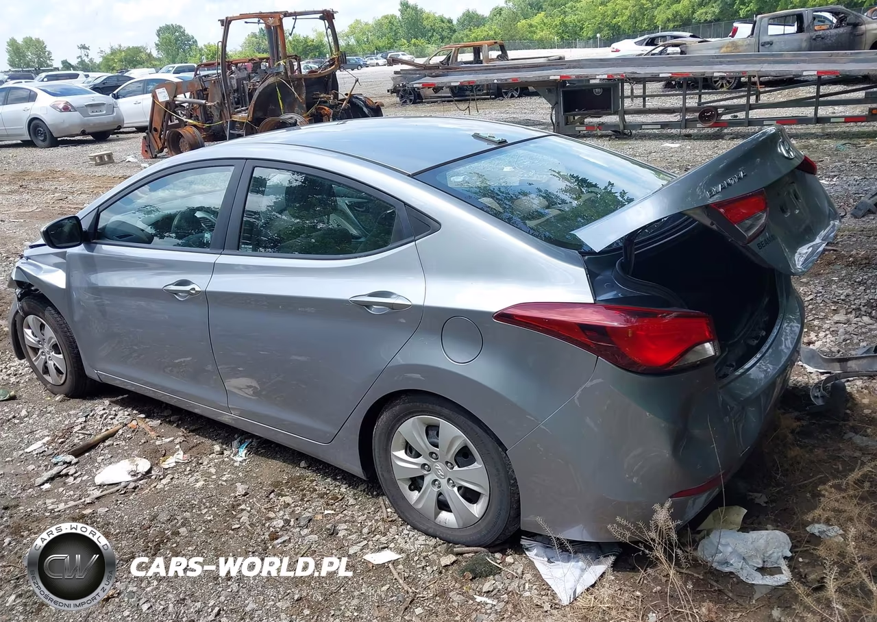 2016 Hyundai Elantra Se VIN:5NPDH4AE7GH738936 - 3
