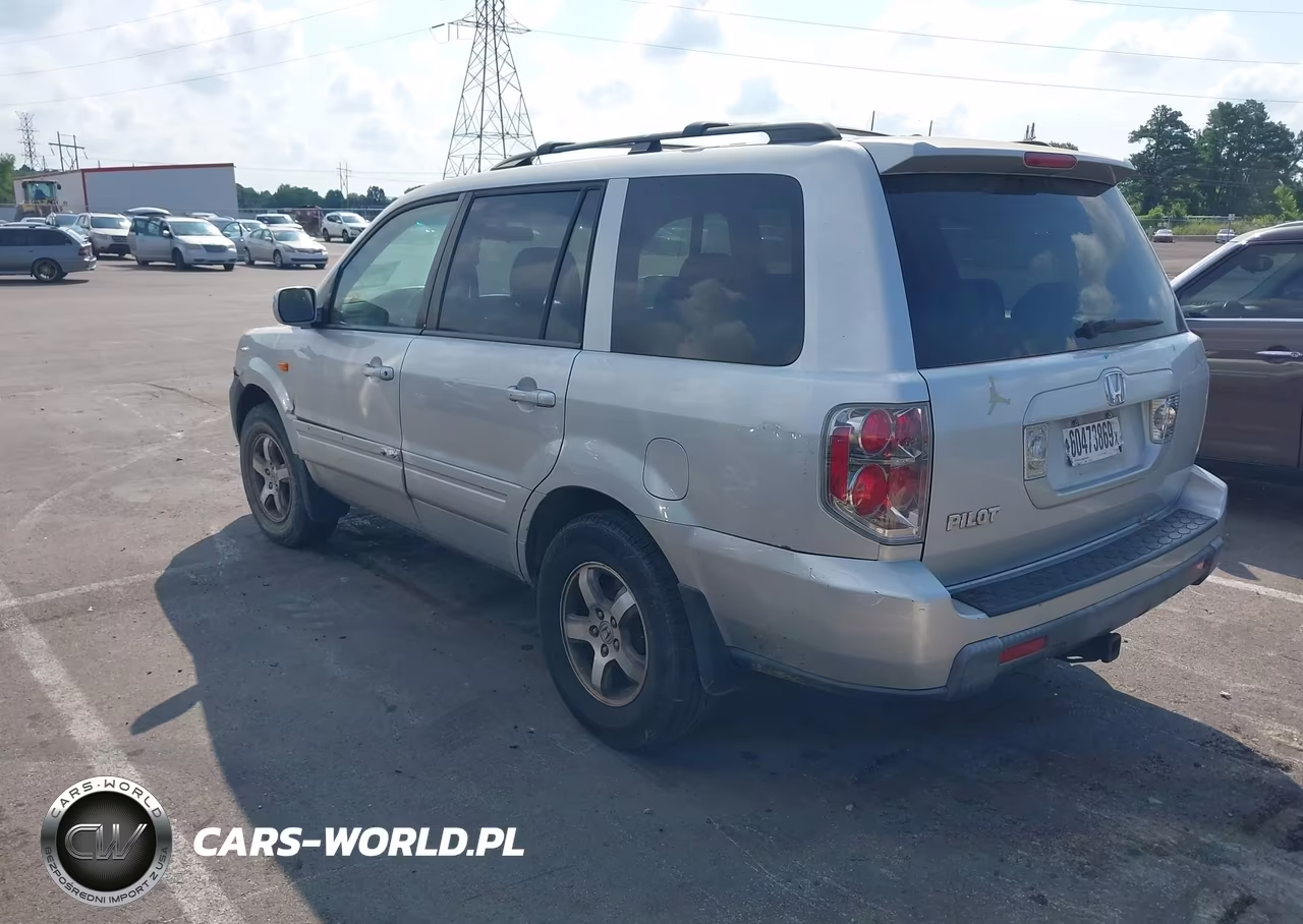 2008 Honda Pilot Se VIN:5FNYF28388B021784 - 3