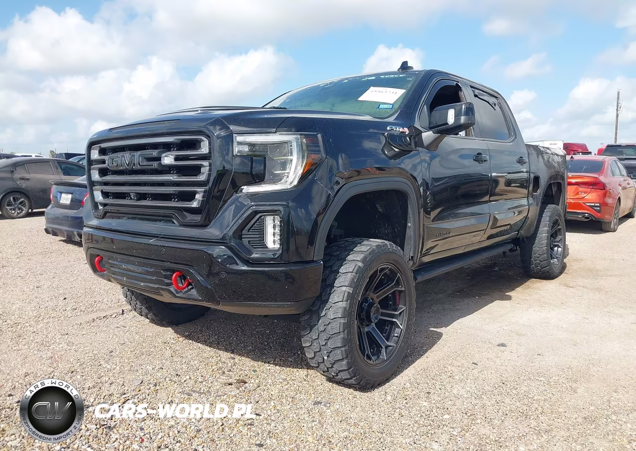 2021 GMC Sierra 1500 4Wd Short Box At4 VIN:1GTP9EEL7MZ205966 - 2