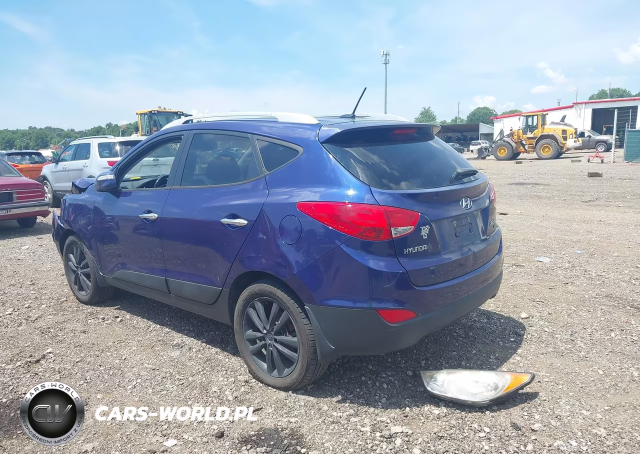 2013 Hyundai Tucson Limited VIN:KM8JU3AC9DU548107 - 3