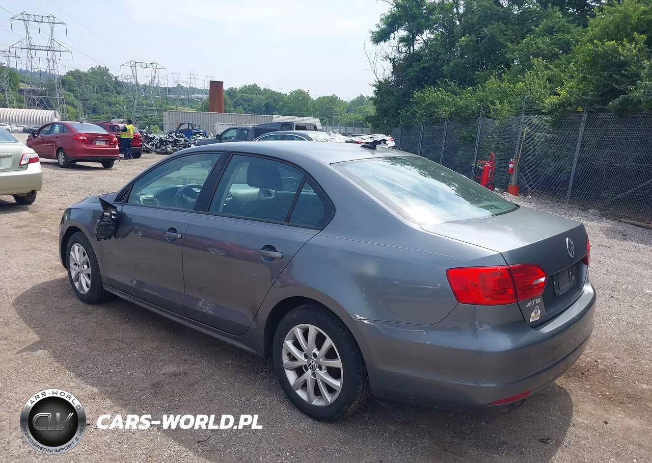 2011 Volkswagen Jetta 2.5L Se VIN:3VWDZ7AJXBM355553 - 3