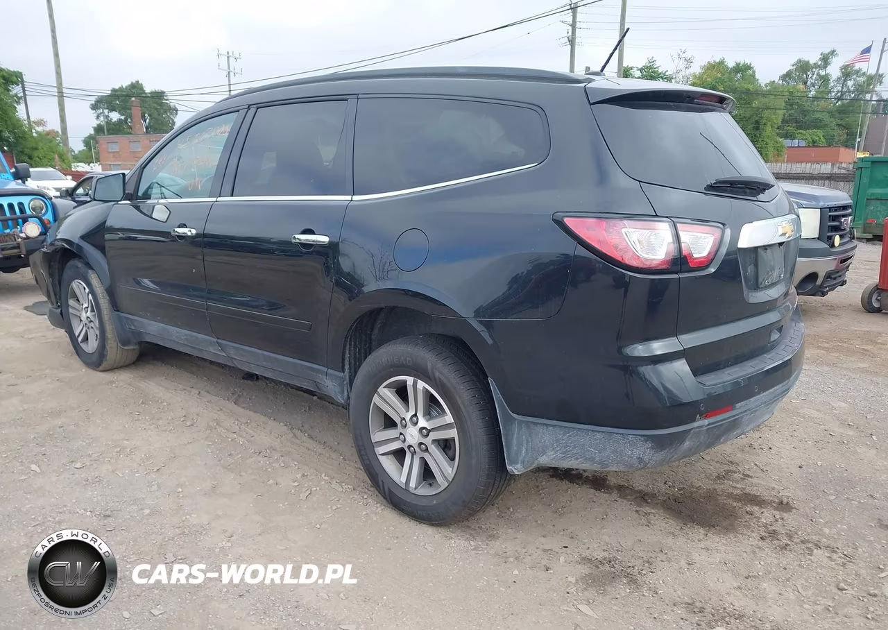 2015 Chevrolet Traverse Lt VIN:1GNKRGKD7FJ279500 - 3