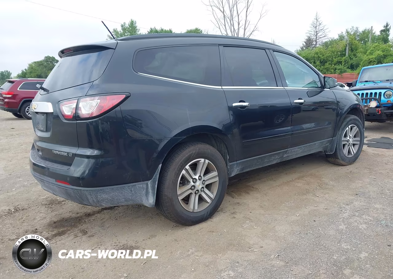 2015 Chevrolet Traverse Lt VIN:1GNKRGKD7FJ279500 - 4