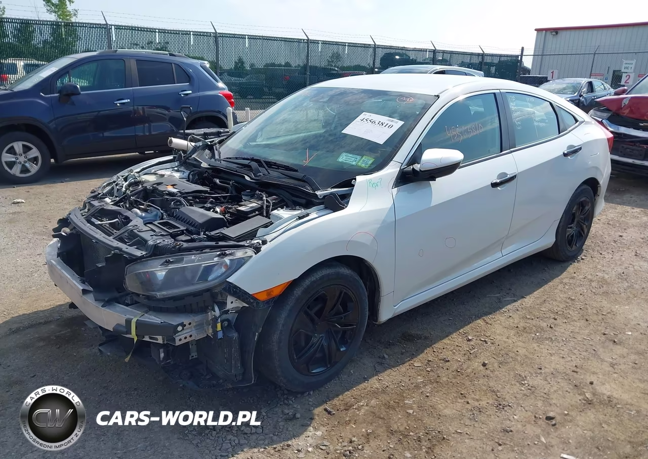 2021 Honda Civic Lx VIN:19XFC2F61ME200410 - 2